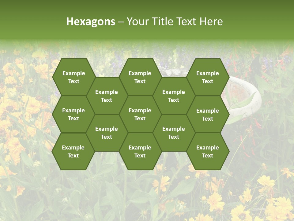 Beauty Pretty Garden PowerPoint Template