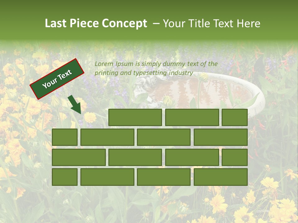 Beauty Pretty Garden PowerPoint Template