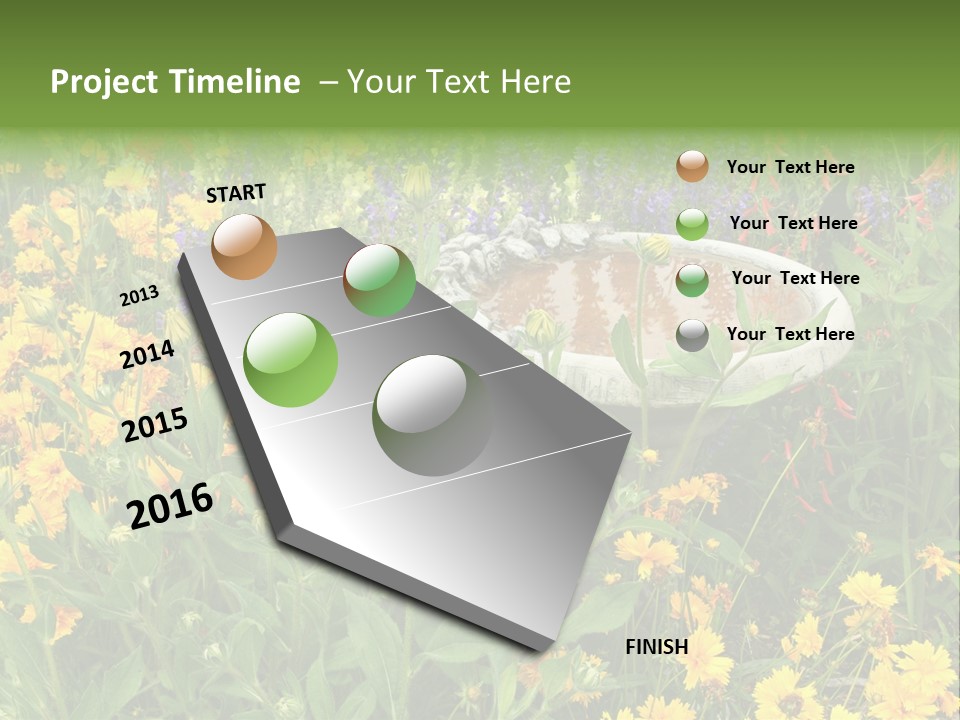 Beauty Pretty Garden PowerPoint Template
