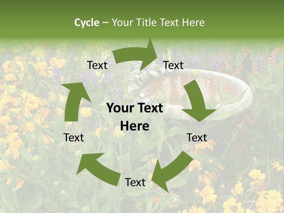 Beauty Pretty Garden PowerPoint Template