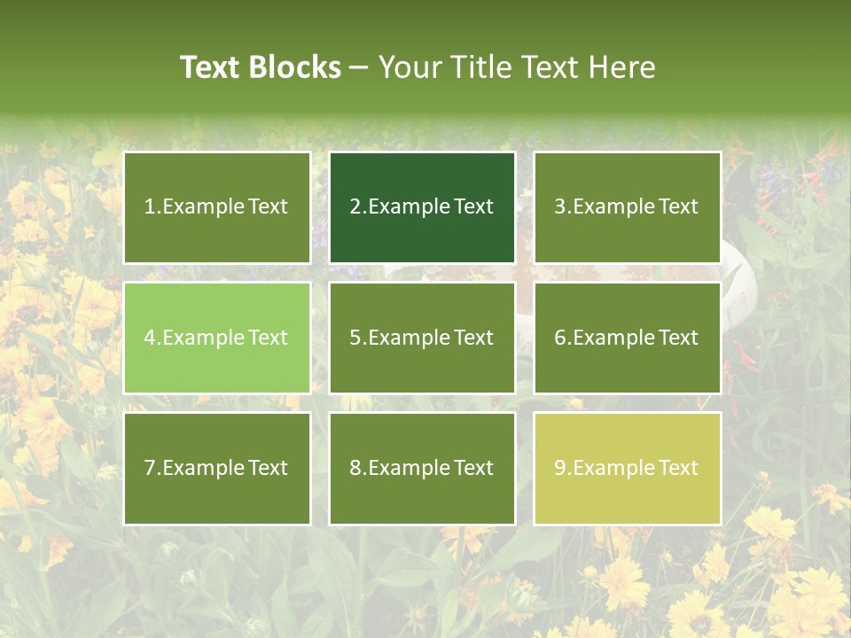 Beauty Pretty Garden PowerPoint Template