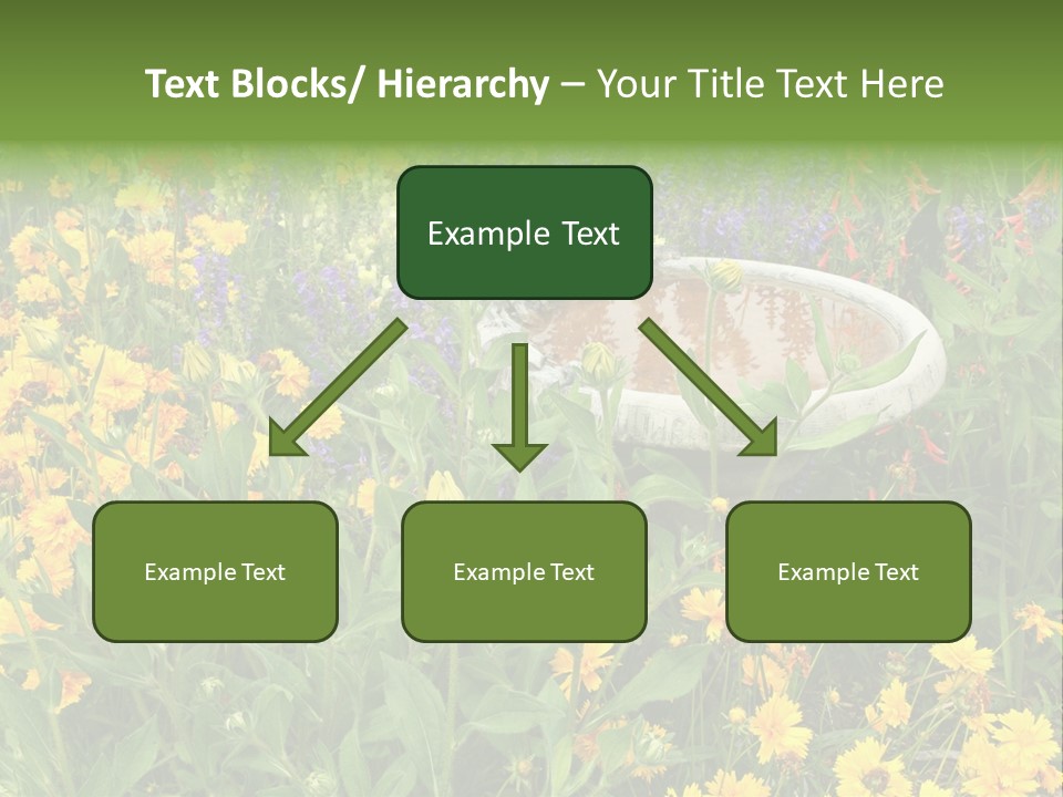 Beauty Pretty Garden PowerPoint Template