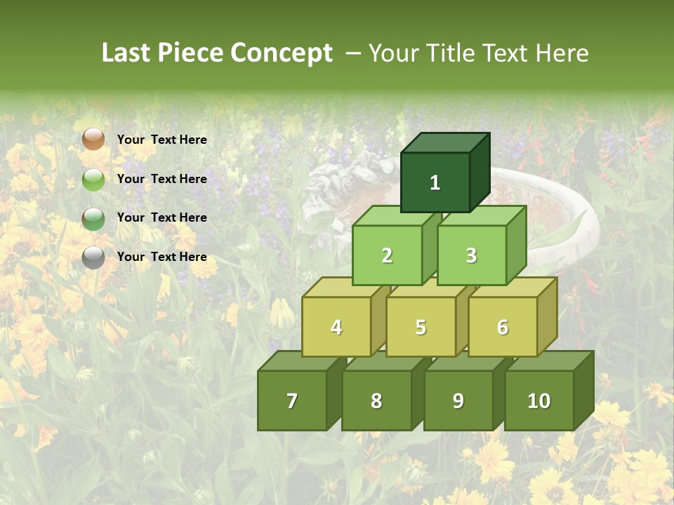 Beauty Pretty Garden PowerPoint Template