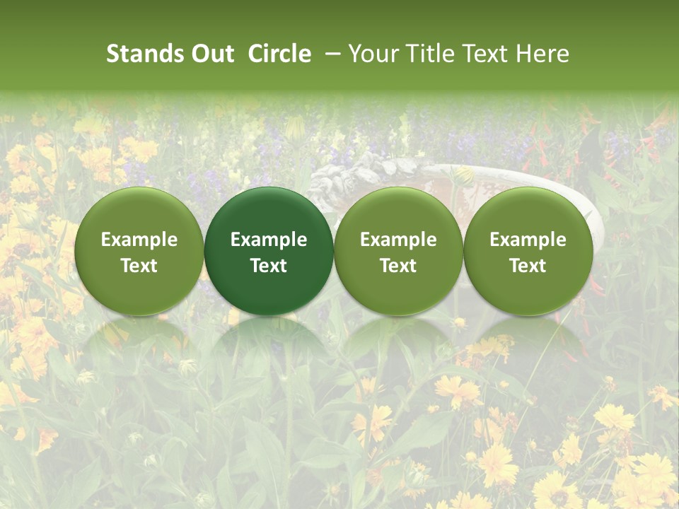 Beauty Pretty Garden PowerPoint Template