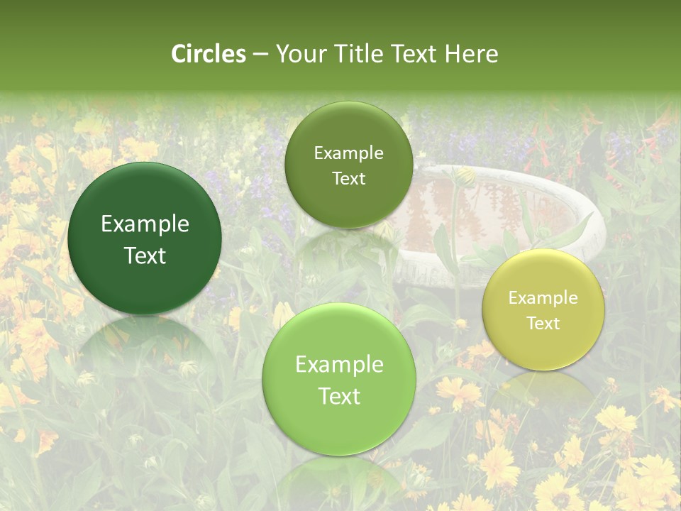 Beauty Pretty Garden PowerPoint Template