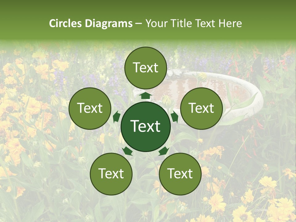 Beauty Pretty Garden PowerPoint Template