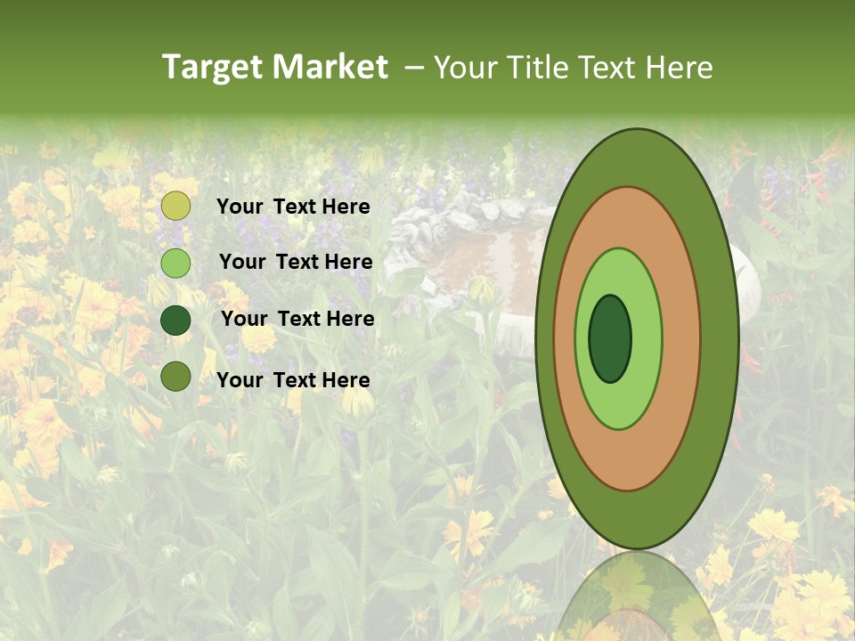 Beauty Pretty Garden PowerPoint Template