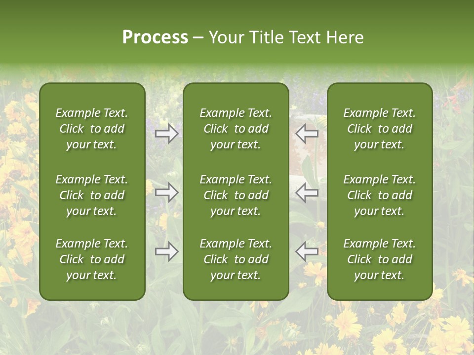 Beauty Pretty Garden PowerPoint Template
