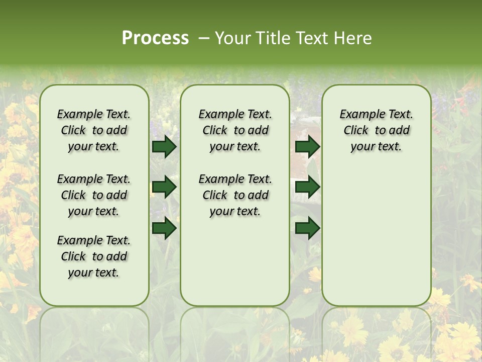 Beauty Pretty Garden PowerPoint Template