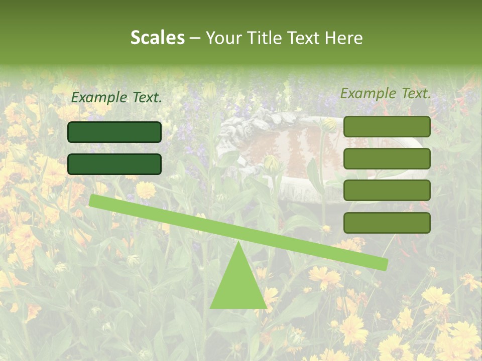 Beauty Pretty Garden PowerPoint Template