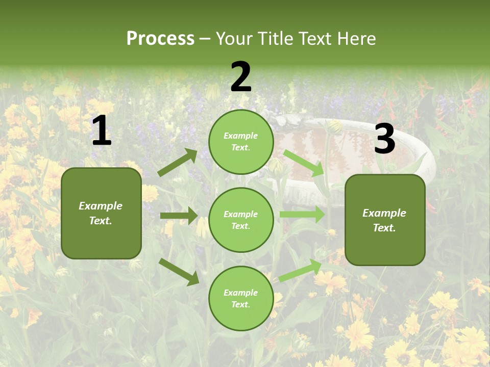 Beauty Pretty Garden PowerPoint Template