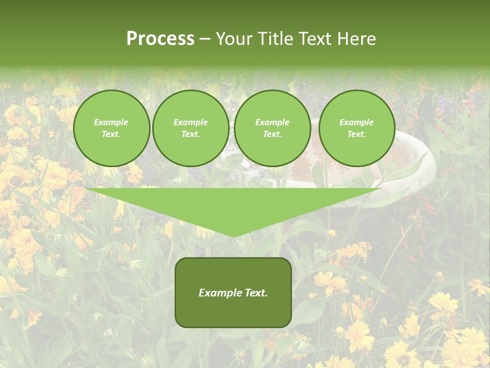 Beauty Pretty Garden PowerPoint Template