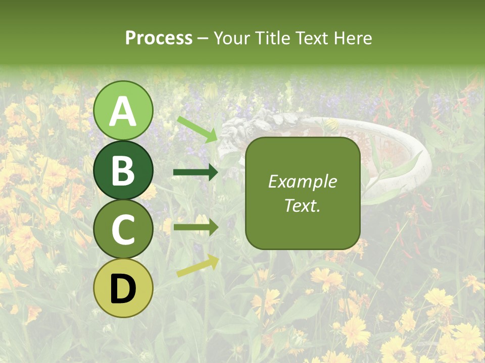 Beauty Pretty Garden PowerPoint Template