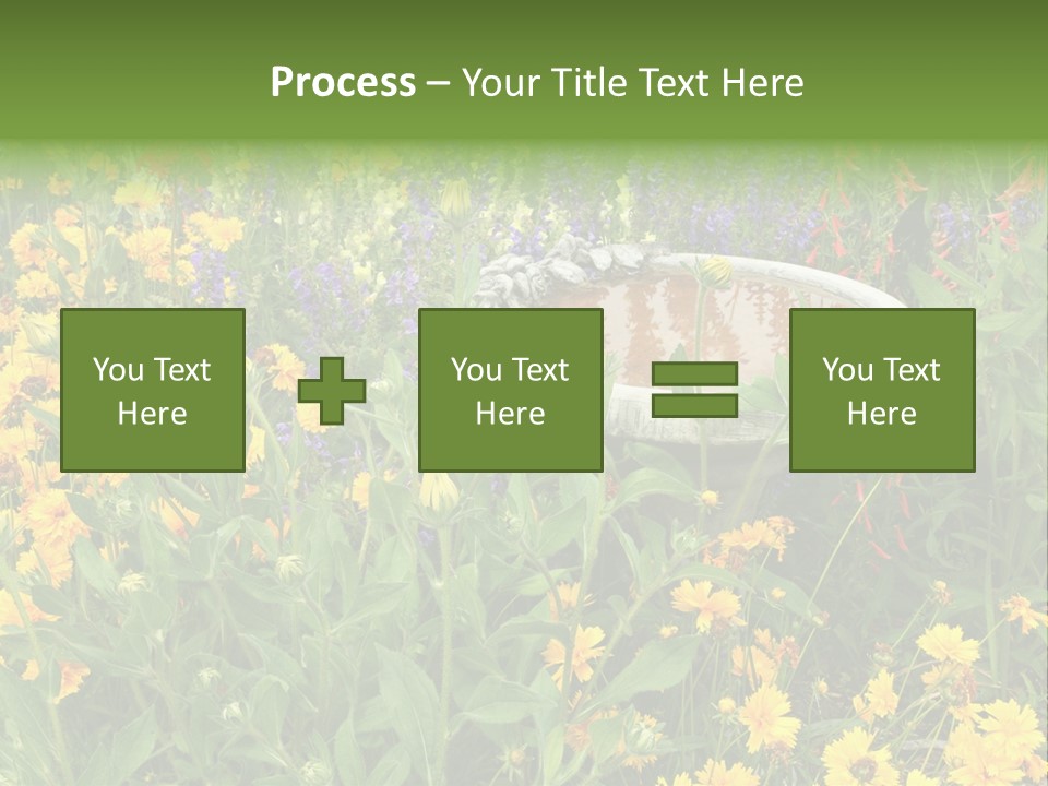 Beauty Pretty Garden PowerPoint Template