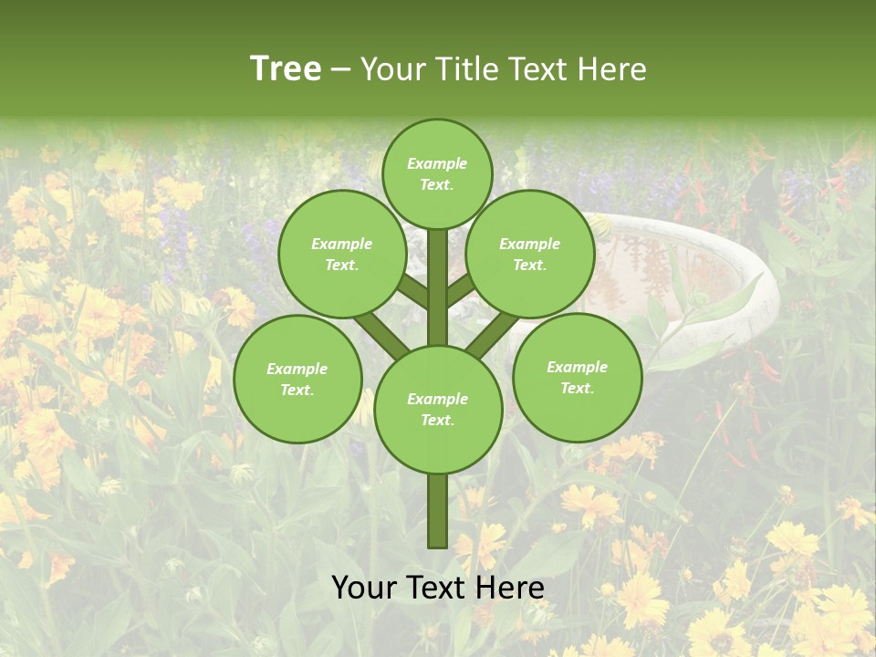 Beauty Pretty Garden PowerPoint Template