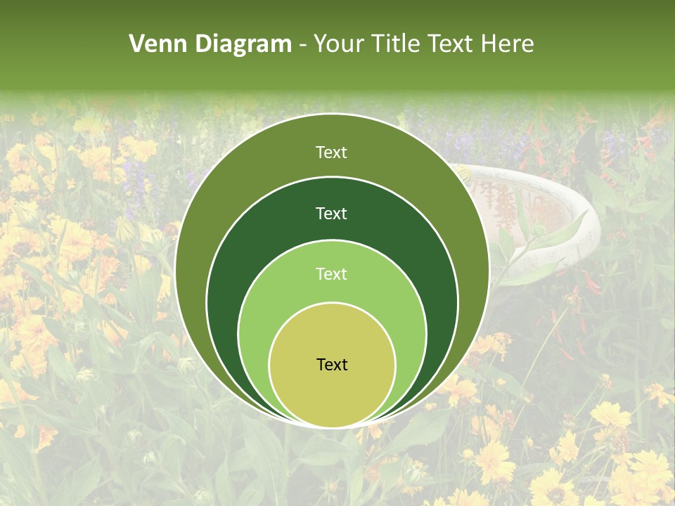Beauty Pretty Garden PowerPoint Template