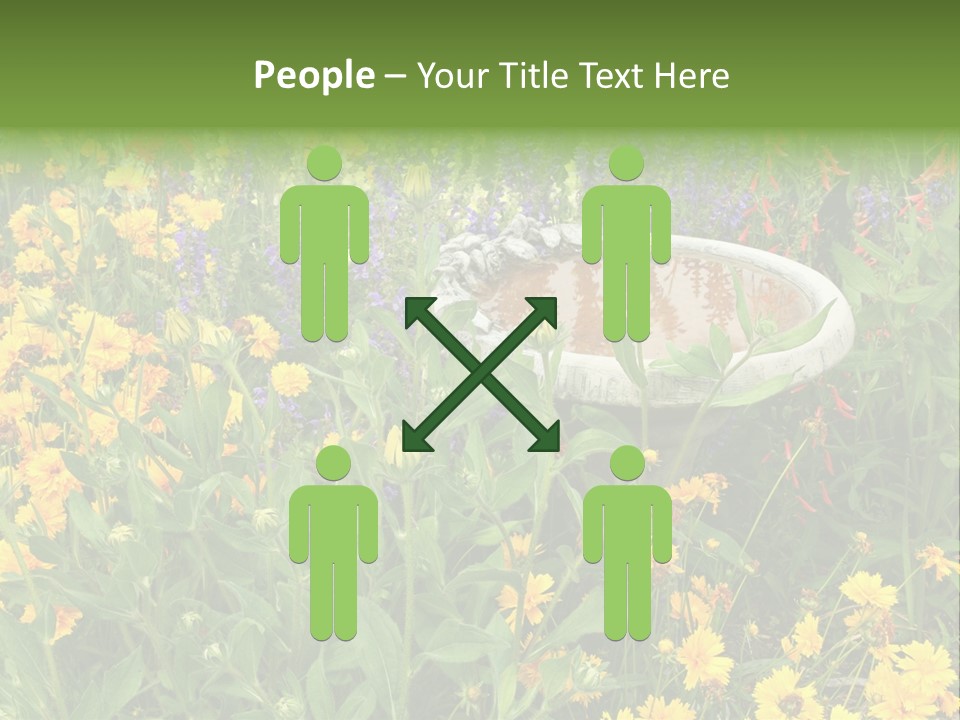 Beauty Pretty Garden PowerPoint Template
