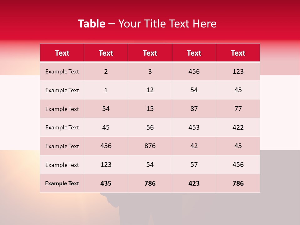 Male Freedom Armed PowerPoint Template