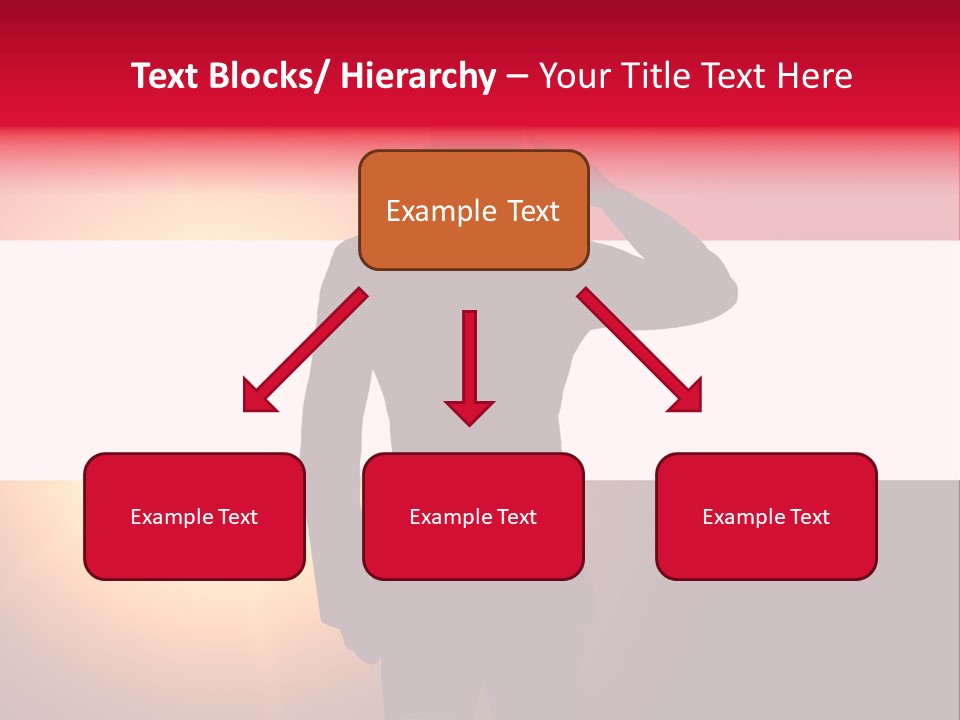 Male Freedom Armed PowerPoint Template