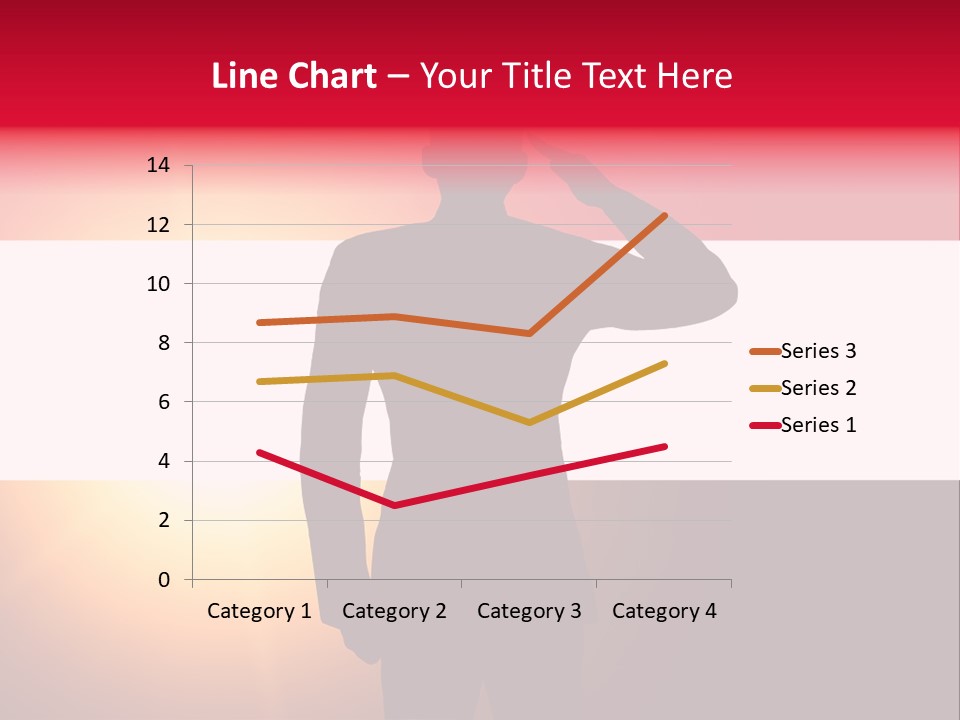 Male Freedom Armed PowerPoint Template