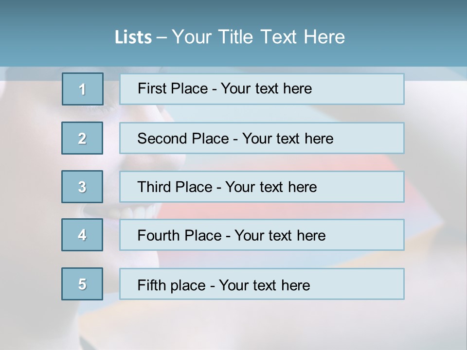 A Woman In A Swimming Cap Is Holding Her Head PowerPoint Template