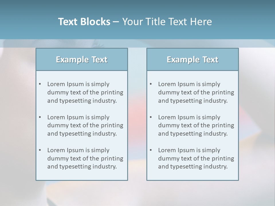 A Woman In A Swimming Cap Is Holding Her Head PowerPoint Template
