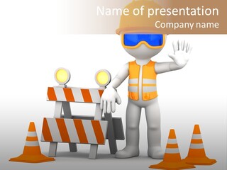 Manual Security Architecture PowerPoint Template