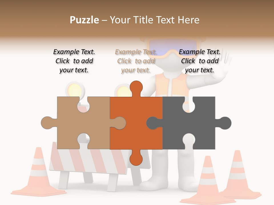 Manual Security Architecture PowerPoint Template
