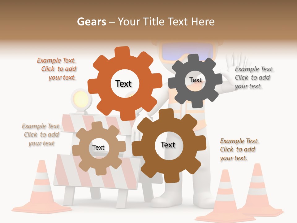 Manual Security Architecture PowerPoint Template