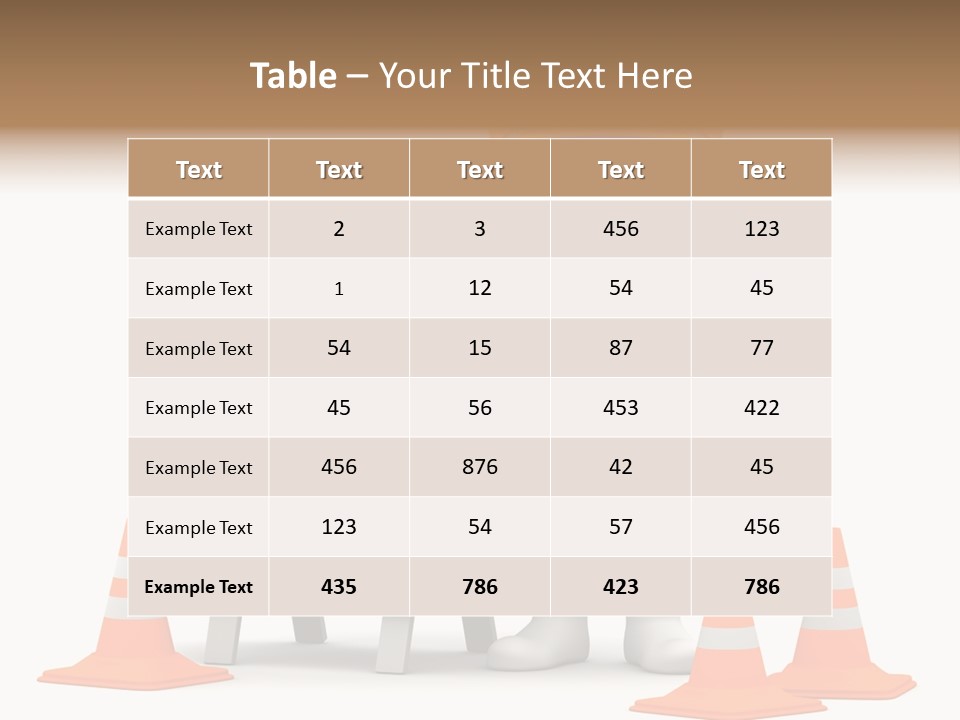 Manual Security Architecture PowerPoint Template