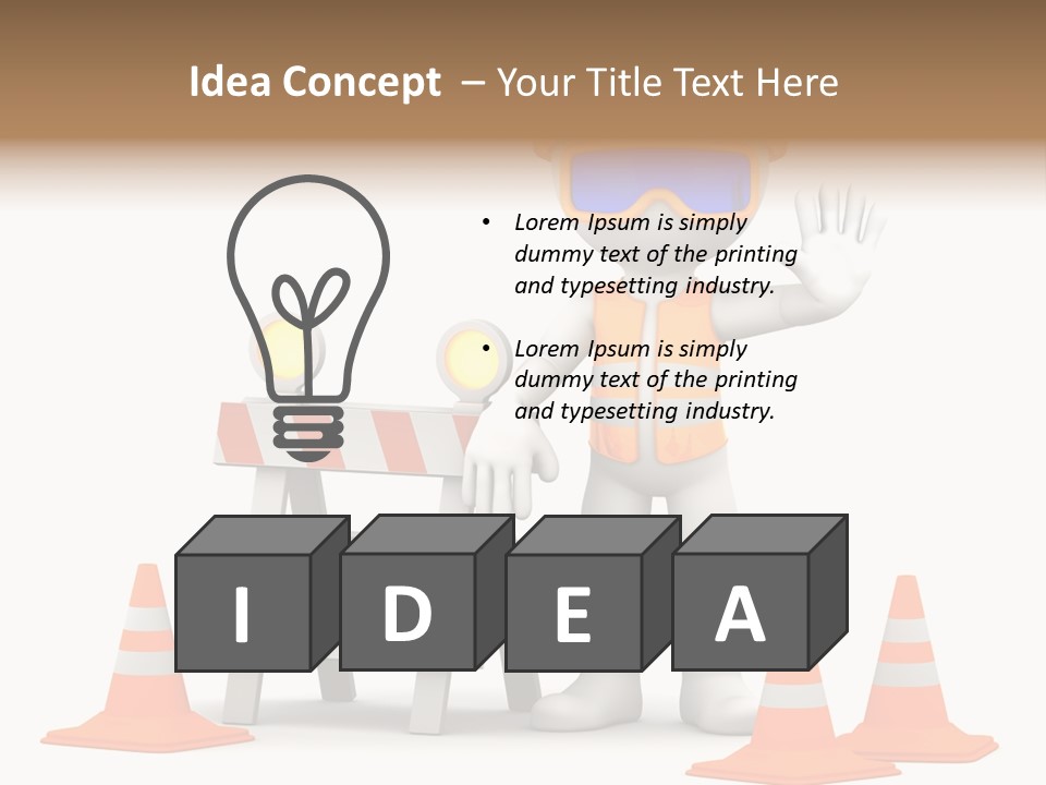 Manual Security Architecture PowerPoint Template