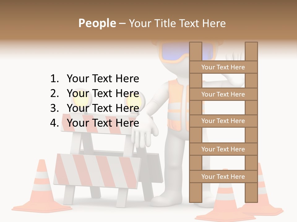 Manual Security Architecture PowerPoint Template