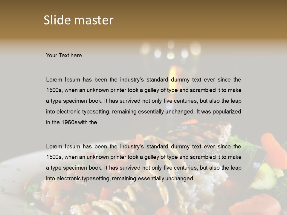 Traditional Eat Sauce PowerPoint Template