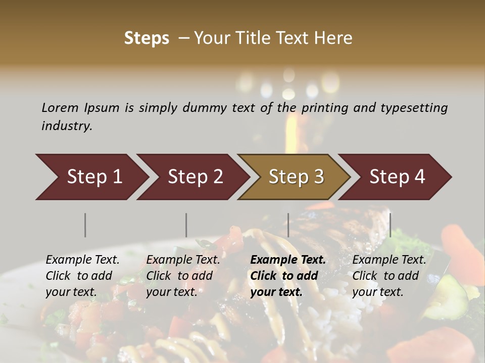 Traditional Eat Sauce PowerPoint Template