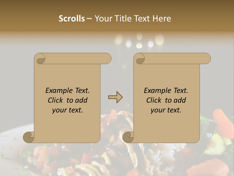 Traditional Eat Sauce PowerPoint Template