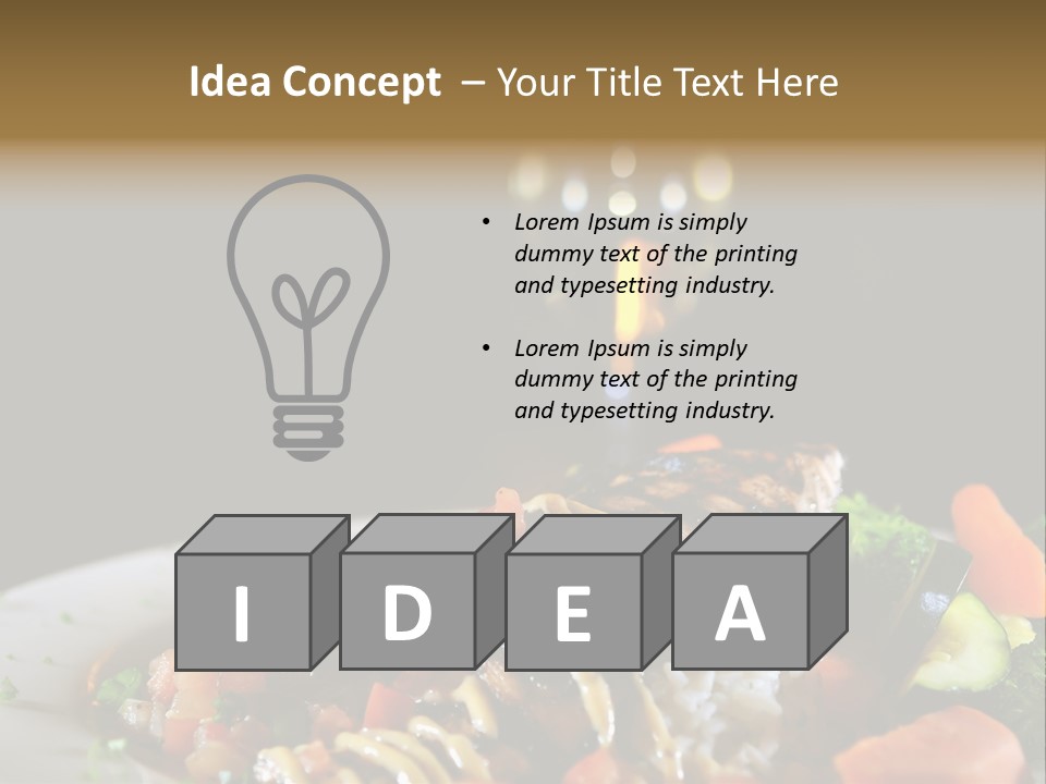 Traditional Eat Sauce PowerPoint Template