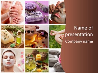 Wellness Concept Aroma PowerPoint Template