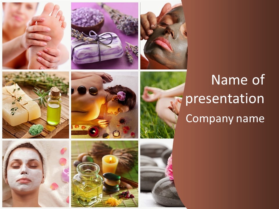 Wellness Concept Aroma PowerPoint Template