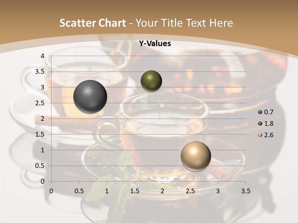 Light Herb Leaf PowerPoint Template