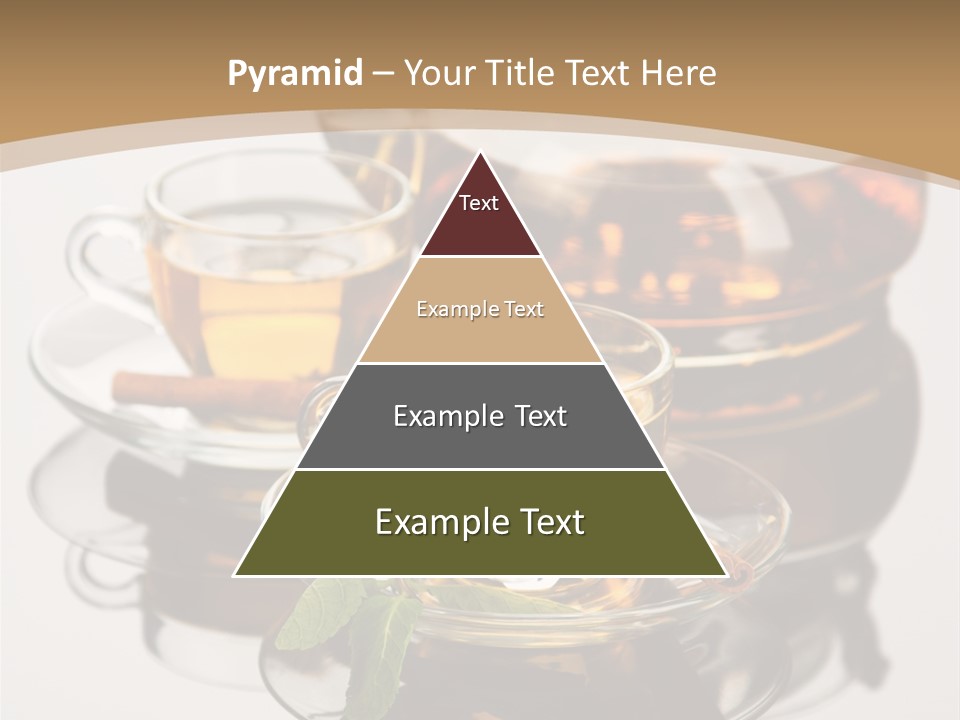 Light Herb Leaf PowerPoint Template