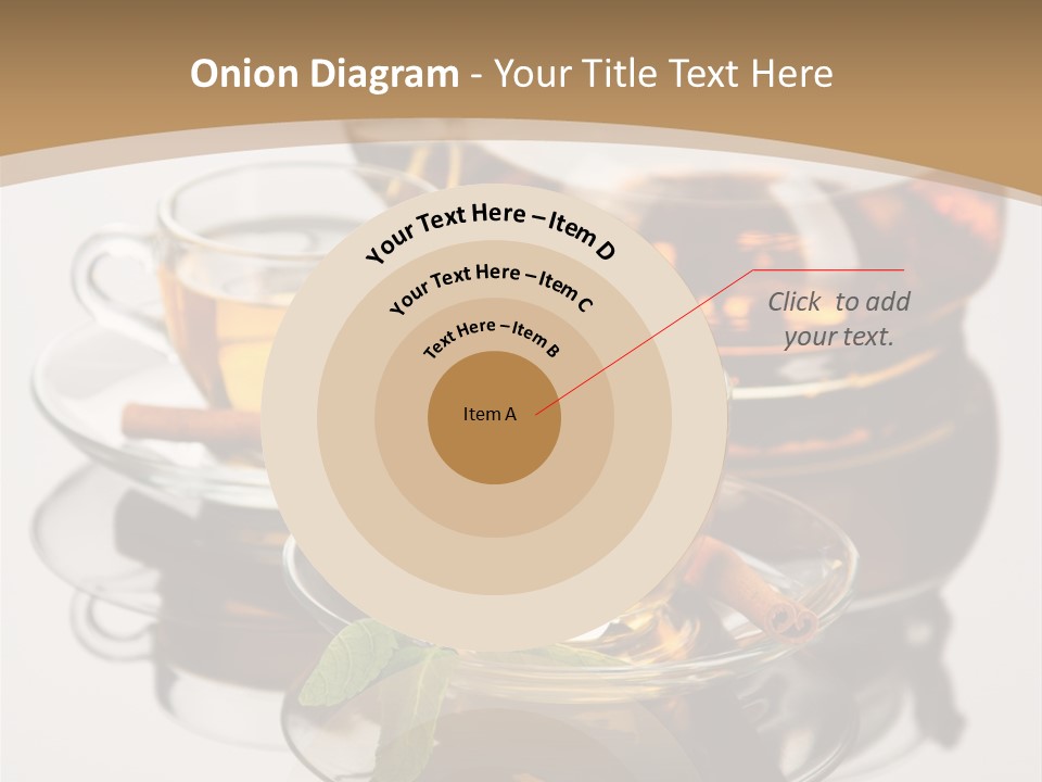 Light Herb Leaf PowerPoint Template