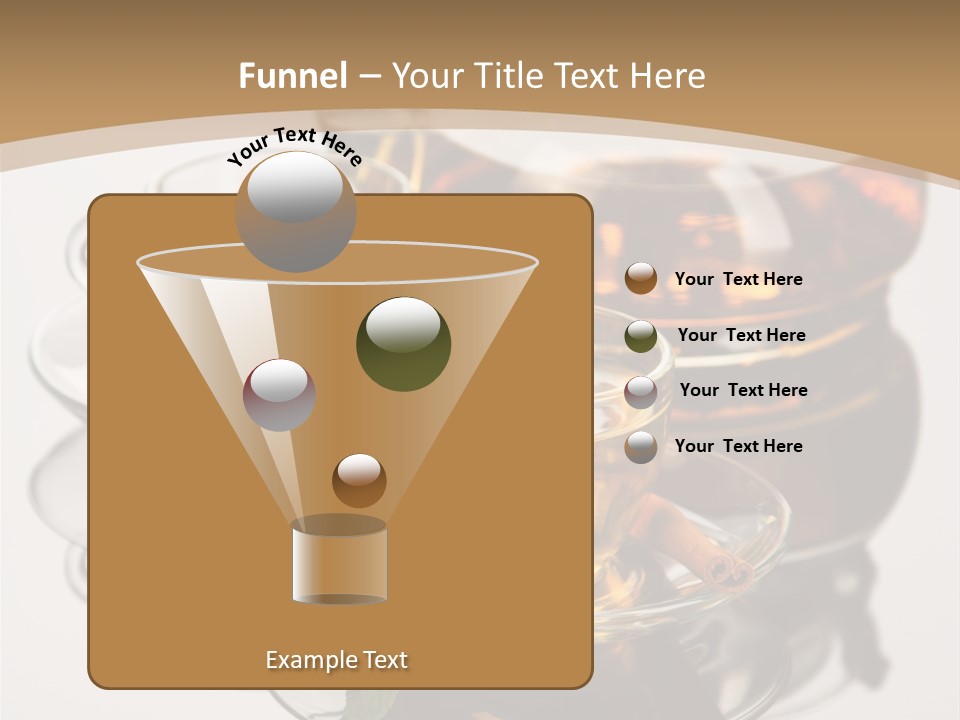 Light Herb Leaf PowerPoint Template