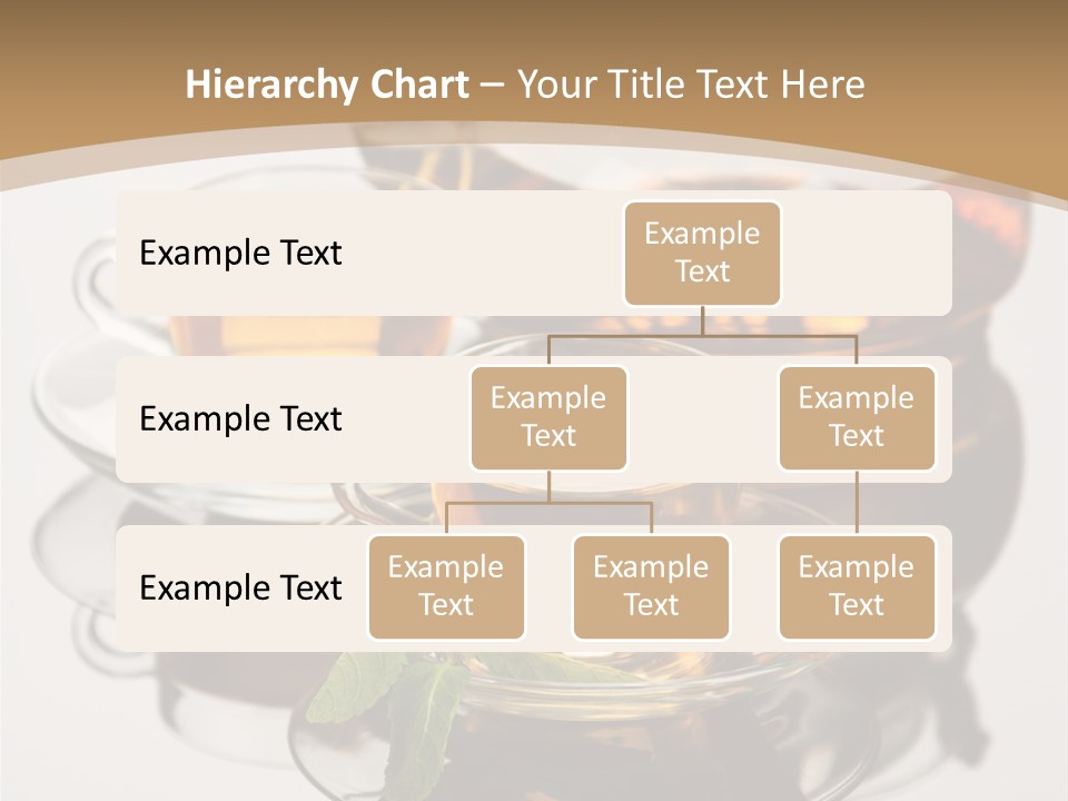 Light Herb Leaf PowerPoint Template