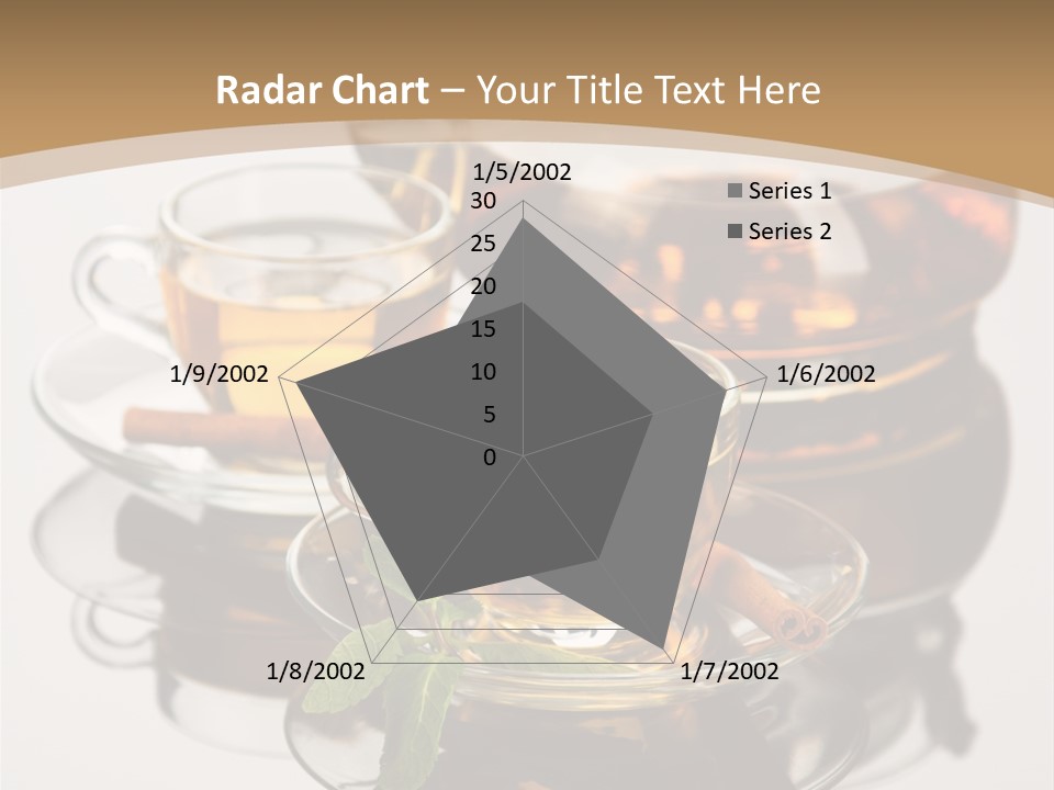 Light Herb Leaf PowerPoint Template
