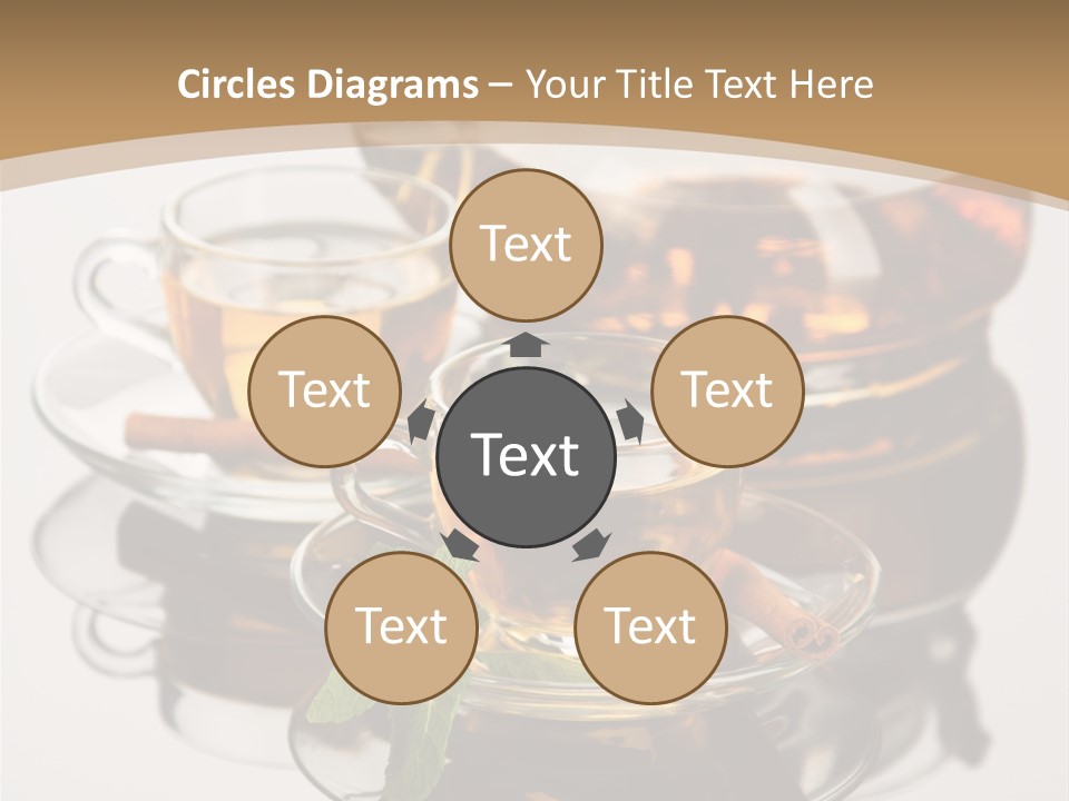 Light Herb Leaf PowerPoint Template