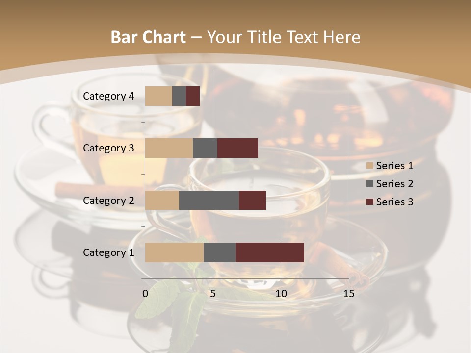 Light Herb Leaf PowerPoint Template