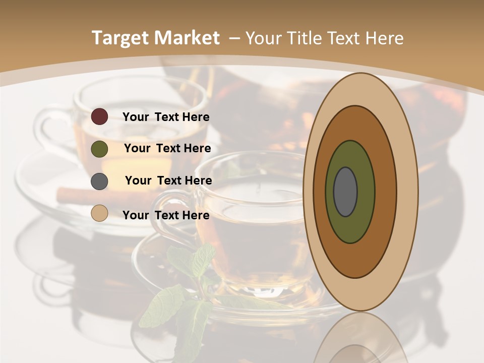 Light Herb Leaf PowerPoint Template