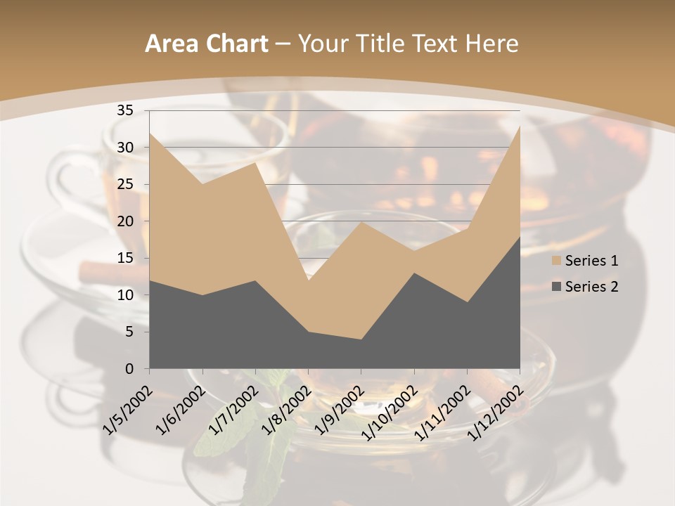 Light Herb Leaf PowerPoint Template