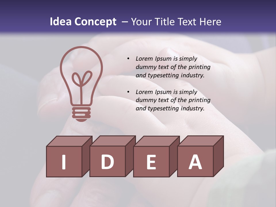 Wrinkles Mother Day PowerPoint Template