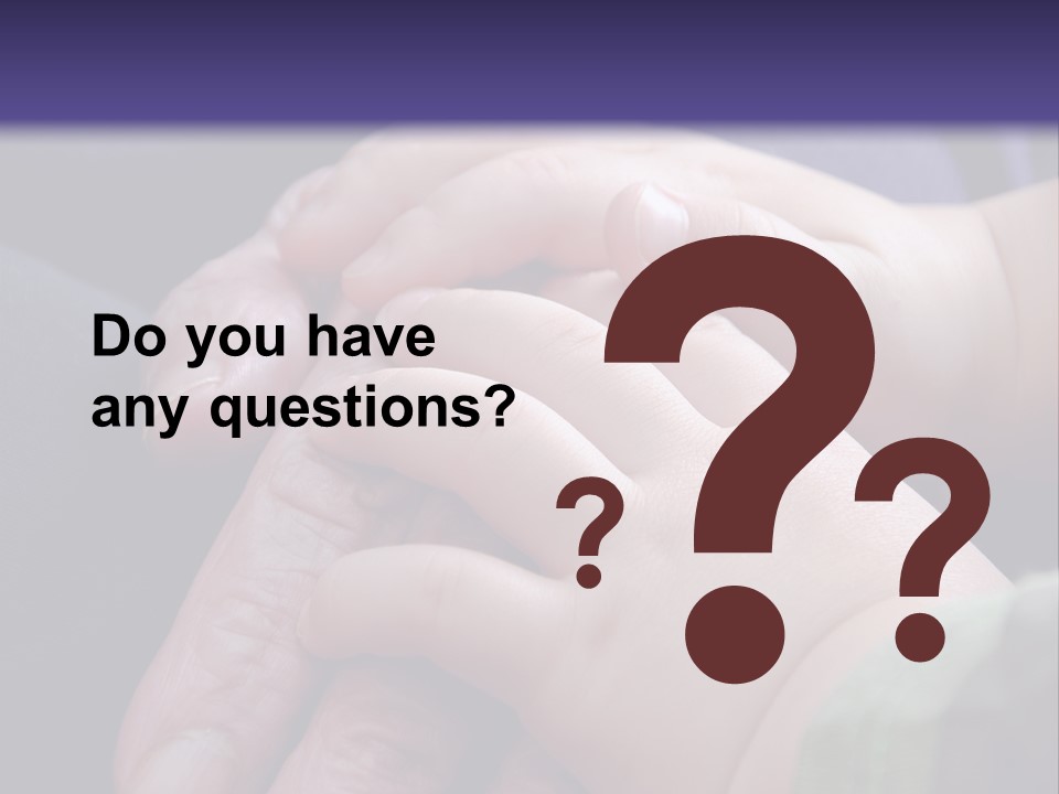 Wrinkles Mother Day PowerPoint Template